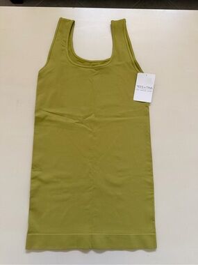 Tees by Tina Olive Scoop Neck Tank Top